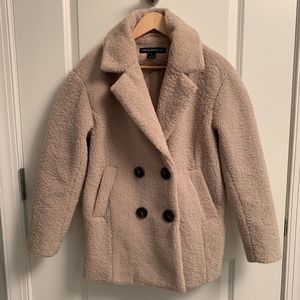 French Connection Short Teddy Faux FurJacket / SM